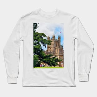 Highclere Castle Downton Abbey England UK Long Sleeve T-Shirt